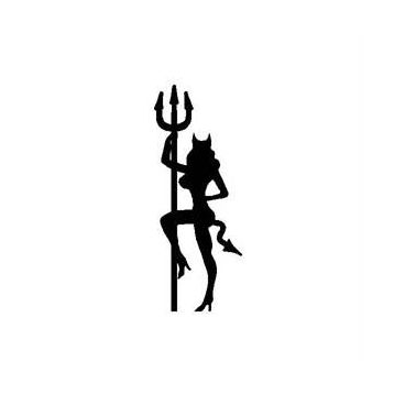 Sticker Masters Devil Girl Sticker