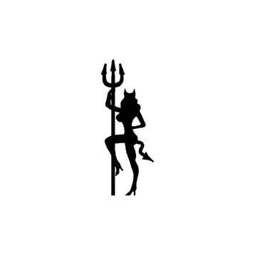 Sticker Masters Devil Girl Sticker