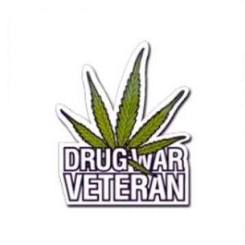 Sticker Masters Drug War Veteran Sticker