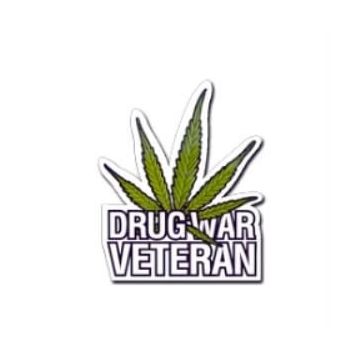 Sticker Masters Drug War Veteran Sticker