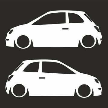 Sticker Masters Fiat 500 Basık Araç Sticker