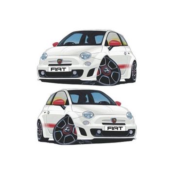 Sticker Masters Fiat 500 Basık Araç Sticker