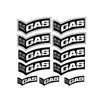 Sticker Masters Gas Sponsor Set Sticker