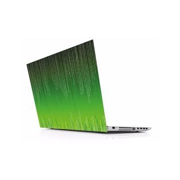 Sticker Masters Green Binary Code Laptop Sticker