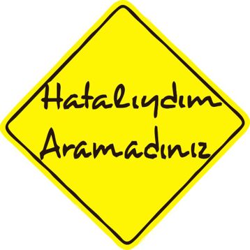 Sticker Masters Hatalıydım Aramadınız Sticker