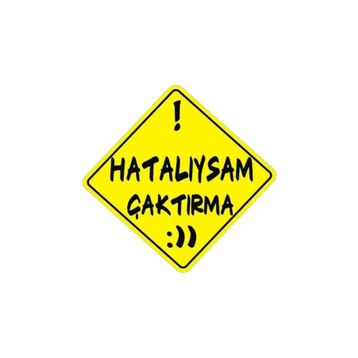 Sticker Masters Hatalıysam Çaktırma Sticker