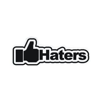 Sticker Masters Haters Sticker