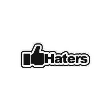 Sticker Masters Haters Sticker