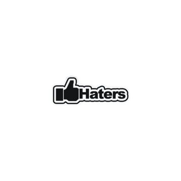 Sticker Masters Haters Sticker