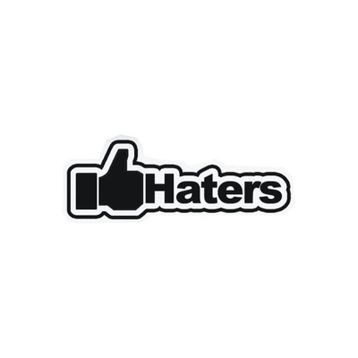 Sticker Masters Haters Sticker