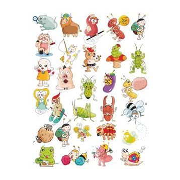 Sticker Masters Hayvanlar-2 Çocuk Odası Sticker