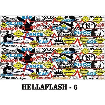Sticker Masters Hellaflush 6 Sticker