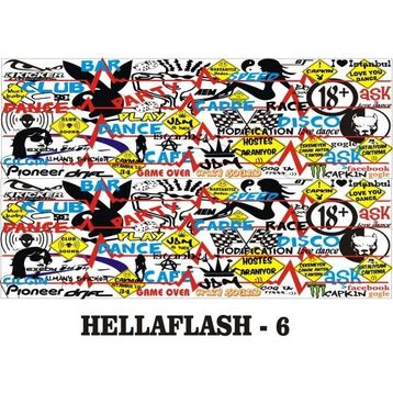 Sticker Masters Hellaflush 6 Sticker
