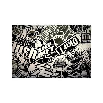 Sticker Masters Hellaflush Sticker Black
