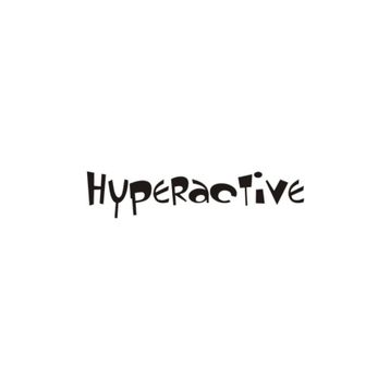 Sticker Masters Hiperaktif Sticker