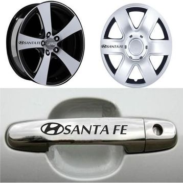 Sticker Masters Hyundai Santa Fe Kapı Kolu Jant Sticker