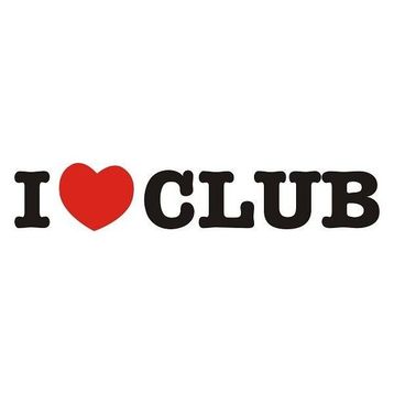 Sticker Masters I Love Club Sticker