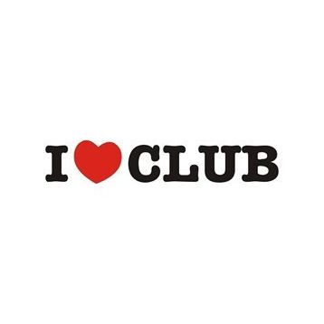 Sticker Masters I Love Club Sticker