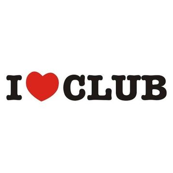 Sticker Masters I Love Club Sticker