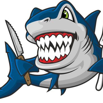 Sticker Masters Jaws Sticker