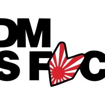 Sticker Masters Jdm As Fck Red Sticker