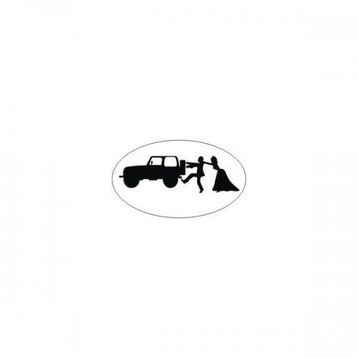 Sticker Masters Jeep Marriage Sticker