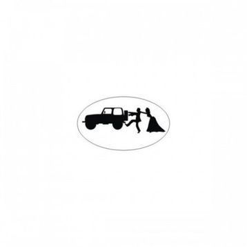 Sticker Masters Jeep Marriage Sticker