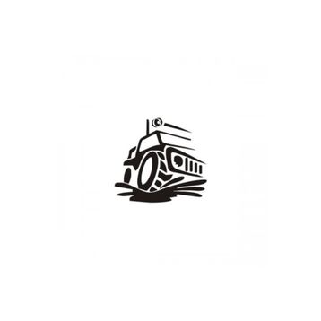 Sticker Masters Jeep Off Road Mud Sticker