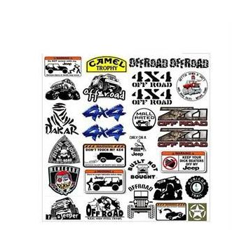 Sticker Masters Jeep Off Road Stıcker Set