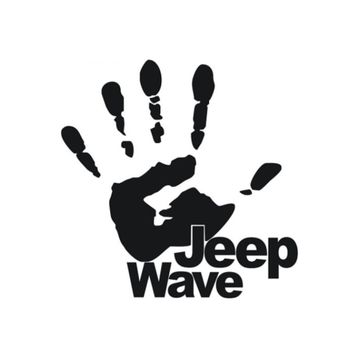 Sticker Masters Jeep Wave Sticker