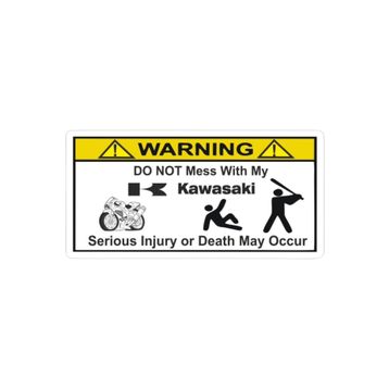 Sticker Masters Kawasakime Dokunma Sticker