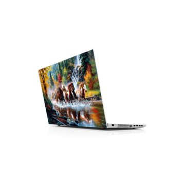 Sticker Masters Koşan Atlar Laptop Duvar Stickerı