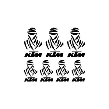 Sticker Masters Ktm Dakar Sponsor Sticker Set