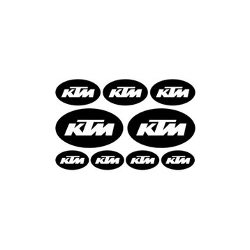 Sticker Masters Ktm Oval Sponsor Sticker Set