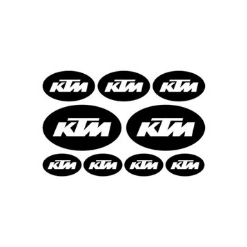 Sticker Masters Ktm Oval Sponsor Sticker Set