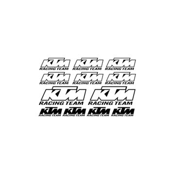 Sticker Masters Ktm Racing Sponsor Sticker Set