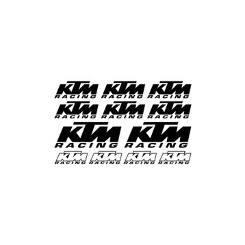 Sticker Masters Ktm Racing Sponsor Sticker Set