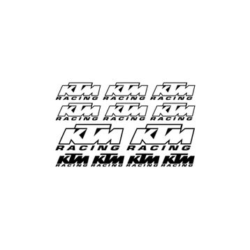 Sticker Masters Ktm Racing Sponsor Sticker Set
