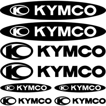 Sticker Masters Kymco Sponsor Set Sticker
