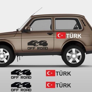 Sticker Masters Lada Niva Set-6 Sticker