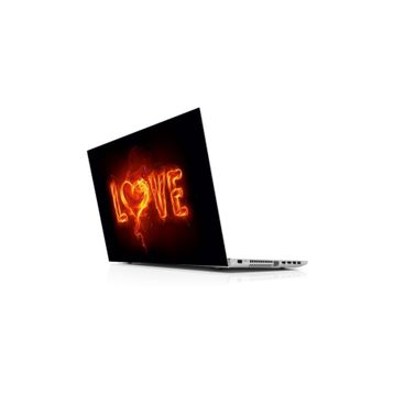 Sticker Masters Love Flame Laptop Duvar Stickerı