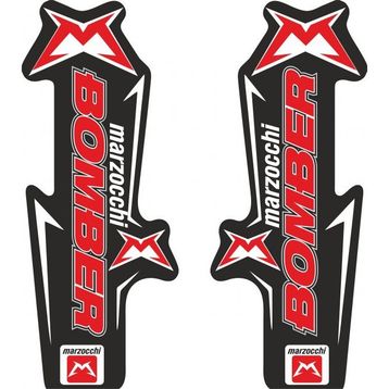 Sticker Masters Marzocchi Bomber Bisiklet Maşa Sticker