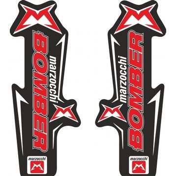 Sticker Masters Marzocchi Bomber Bisiklet Maşa Sticker