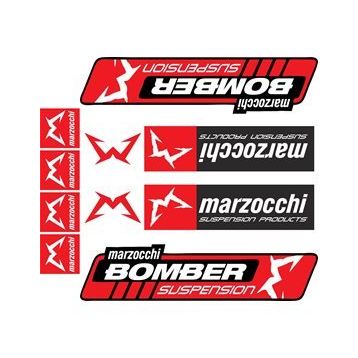 Sticker Masters Marzocchi Bomber Bisiklet Sticker