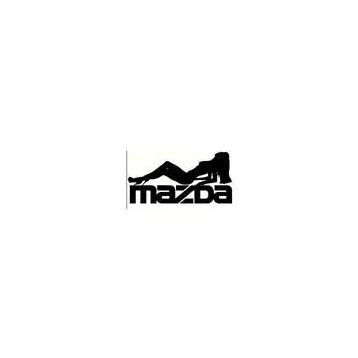Sticker Masters Mazda Sexy Women Sticker