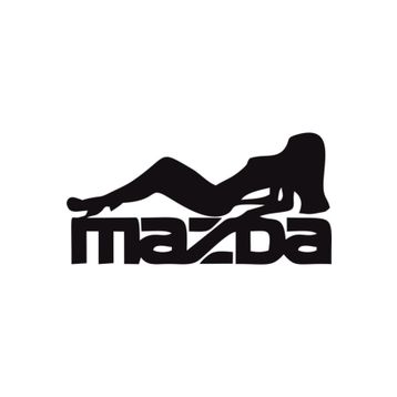 Sticker Masters Mazda Sexy Women Sticker