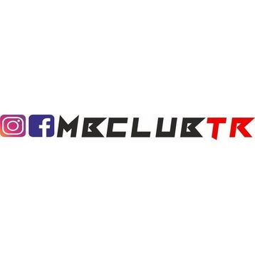 Sticker Masters Mb Club Yazı 1 Siyah Sticker