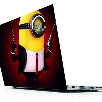 Sticker Masters Minion Hitman Laptop Duvar Stickerı