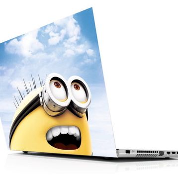 Sticker Masters Minion Up Laptop Duvar Stickerı