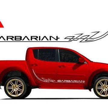 Sticker Masters Mitsubishi L200 Barbarian Sticker Set